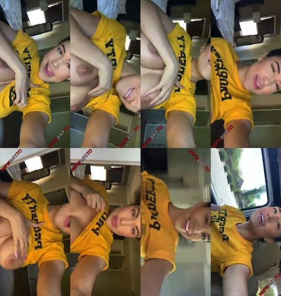 Rainey James morning boobs tease snapchat premium 2019/08/29