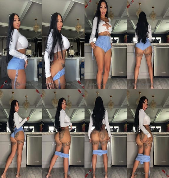 Brittanya Razavi booty tease