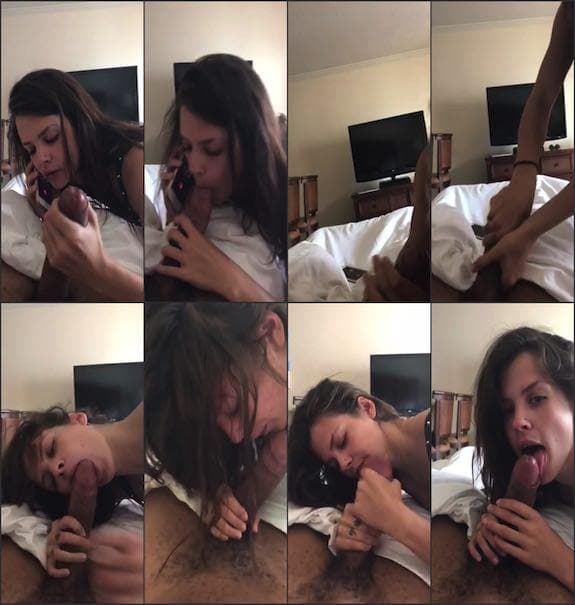 Keisha Grey - morning blowjob in bed - NSFWonSnap.com.