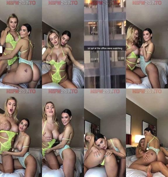 Lana Rhoades with Natalia Starr girls show snapchat premium 2019/05/20