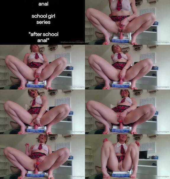 QuinnysPiggies after school anal