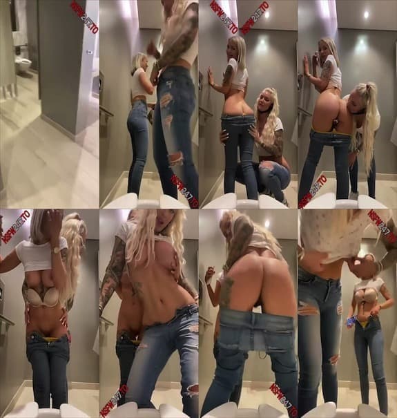 Viking Barbie and Layna go to the mall and after shopping we fuck in the bathroom with everyone around snapchat premium 2020/10/10
