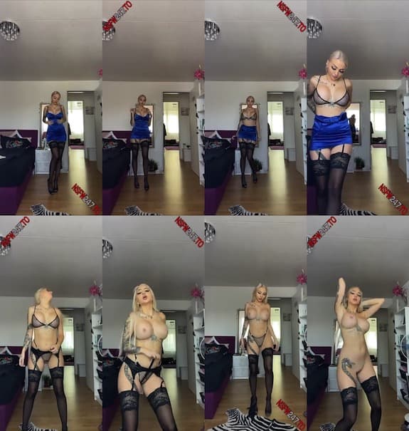Celine Centino sexy striptease snapchat premium 2021/09/12