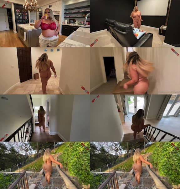 Trisha Paytas Roaming naked and teasing throughout the apartment